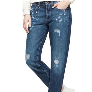 G-Star Raw Midge Saddle Boyfriend Jeans Distressed 25x30